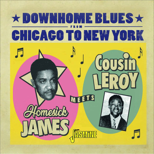 HOMESICK JAMES MEETS COUSIN LEROY - DOWNHOME BLUES FROM CHICAGO TO NEW YORK - CD