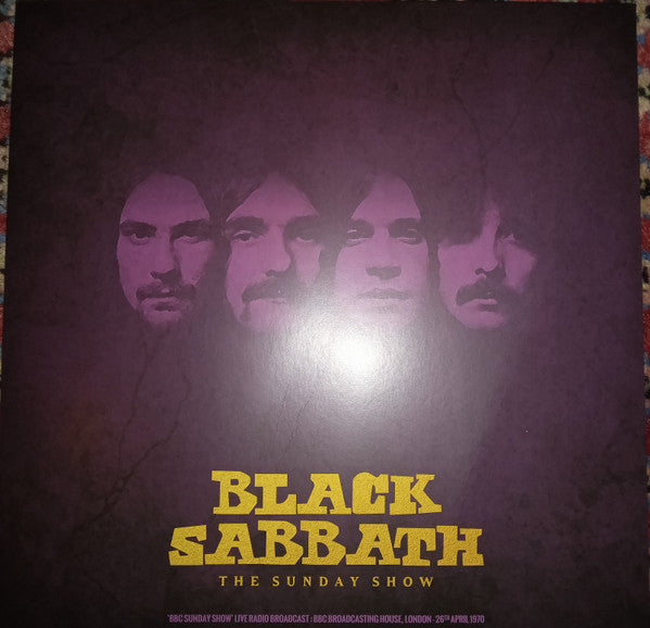 BLACK SABBATH - SUNDAY SHOW: BBC BROADCASTING HOUSE - LP
