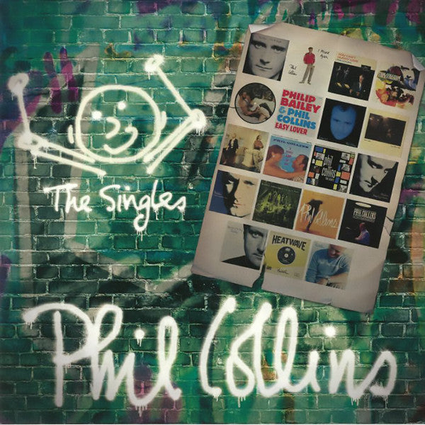 COLLINS, PHIL - SINGLES : BLACK 2LP SET - LP