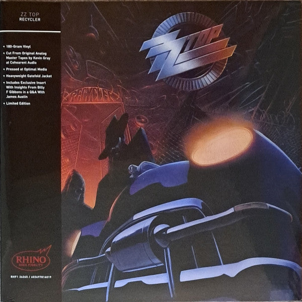ZZ TOP - RECYCLER : RHINO HIGH FIDELITY RANGE - LP