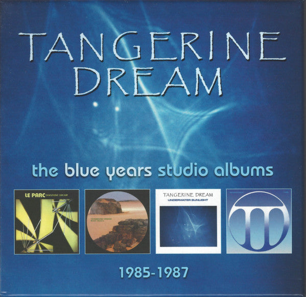 TANGERINE DREAM - BLUE YEARS STUDIO ALBUMS 1985-1987: 4CD - CD