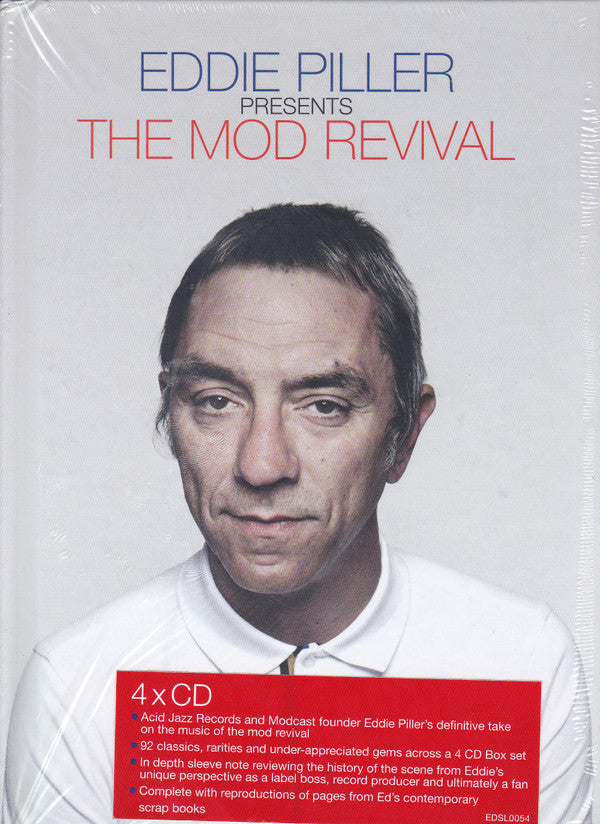 VARIOUS / EDDIE PILLER - MOD REVIVAL : 4CD SET - CD