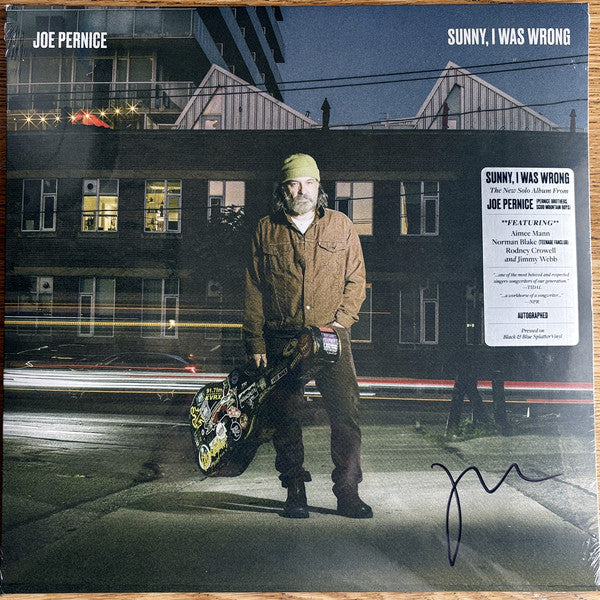 PERNICE, JOE - SUNNY I WAS WRONG: BLACK/BLUE SPLATTER - LP