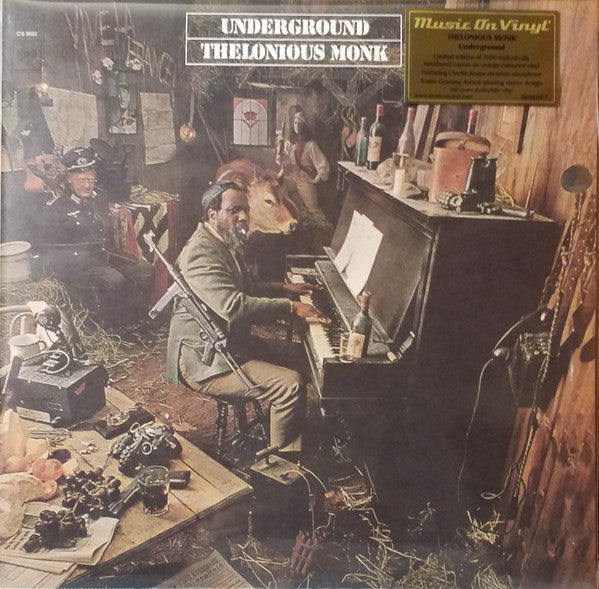 MONK, THELONIOUS - UNDERGROUND : ORANGE COLOURED VINYL - LP