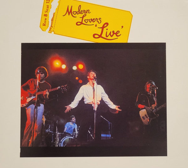 MODERN LOVERS - LIVE (1978): 2022 REISSUE - CD