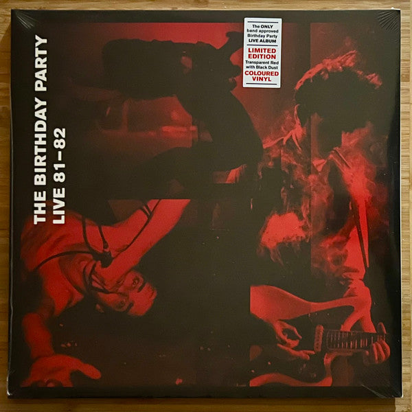 BIRTHDAY PARTY - LIVE 81-82 : RED/BLACK DUST VINYL (2LP) - LP