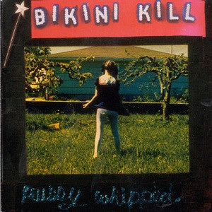 BIKINI KILL - PUSSY WHIPPED : PINK/BLACK SPLIT - LP