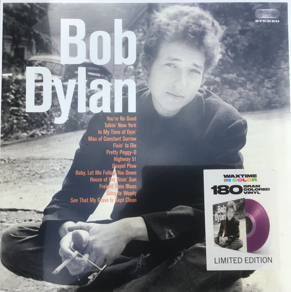 DYLAN, BOB - BOB DYLAN (1962 DEBUT) + 2: PURPLE VINYL - LP