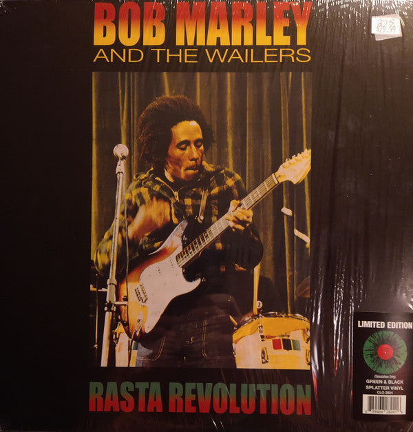 MARLEY, BOB - RASTA REVOLUTION : GREEN/BLACK SPLATTER - LP
