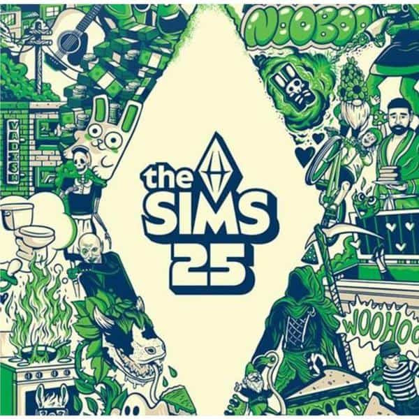 SIMS - SIMS 25: SOUNDTRACK (2LP SPLATTER VINYL) - LP