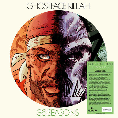 GHOSTFACE KILLAH - 36 SEASONS: 10TH ANNIVERSARY PIC DISC. - LP