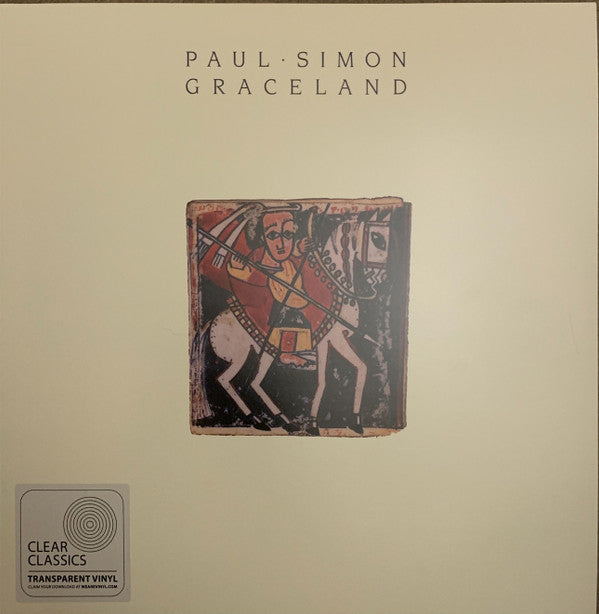 SIMON, PAUL - GRACELAND : TRANSPARENT COLOURED VINYL - LP