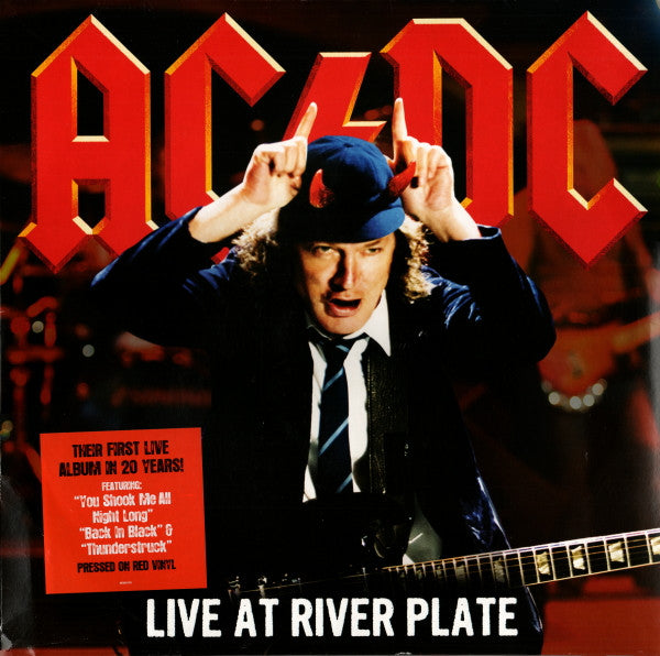 AC/DC - LIVE AT RIVER PLATE : 3LP RED VINYL - LP