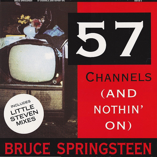 SPRINGSTEEN, BRUCE - 57 CHANNELS (EURO 12") - 12