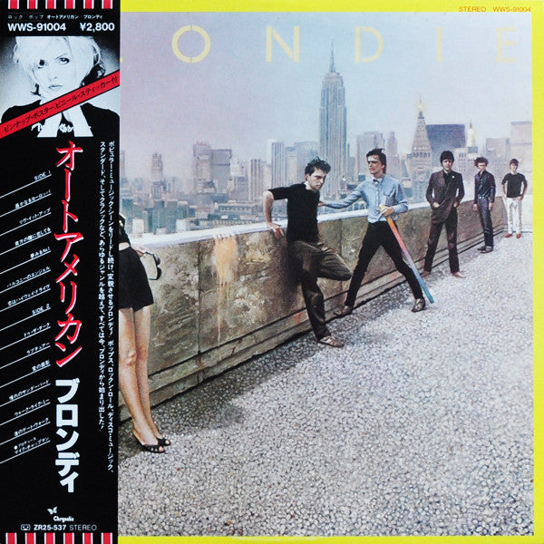 BLONDIE - AUTOAMERICAN (JAPAN PRESS) - LP