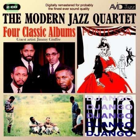 MODERN JAZZ QUARTET - FOUR CLASSIC ALBUMS : 2CD SET - CD