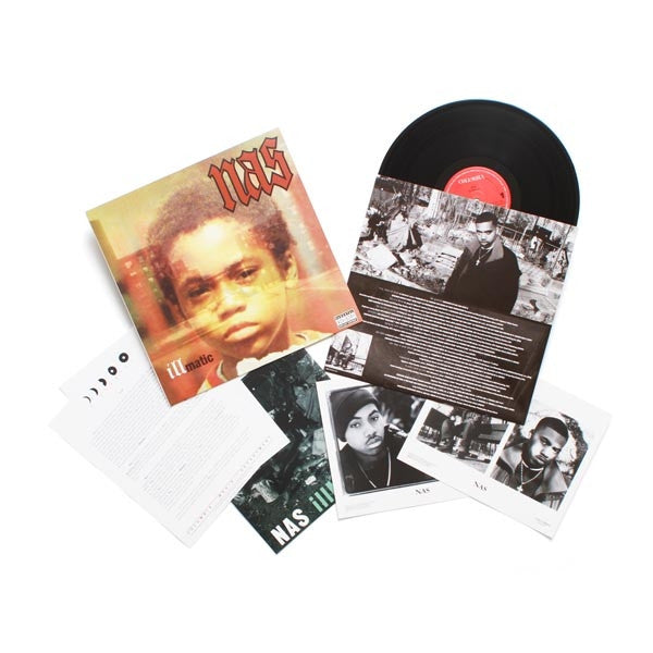 NAS - ILLMATIC: GET ON DOWN BLACK VINYL - LP