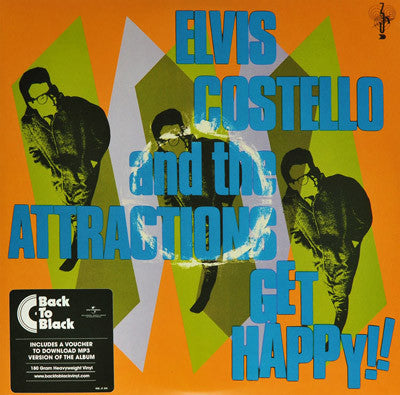 COSTELLO, ELVIS - GET HAPPY!! : 2LP SET - LP