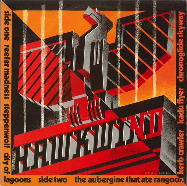 HAWKWIND - ASTOUNDING SOUNDS AMAZING ...(UK MISPRES - LP