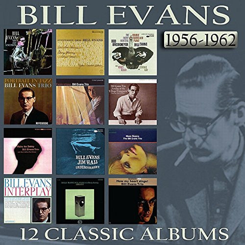 EVANS, BILL - 12 CLASSIC ALBUMS 1956-1962 : 6CD SET - CD