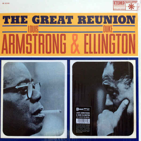 ARMSTRONG, LOUIS & DUKE ELLINGTON - GREAT REUNION - LP