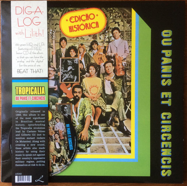 VARIOUS - TROPICALIA : OU PANIS ET CIRCENCIS LP+CD - LP