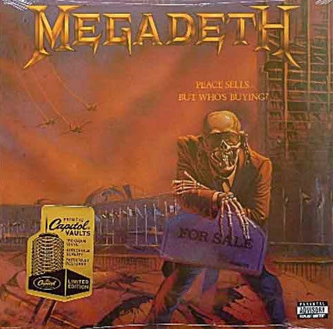 MEGADETH - PEACE SELLS...BUT WHO'S BUYING? - LP