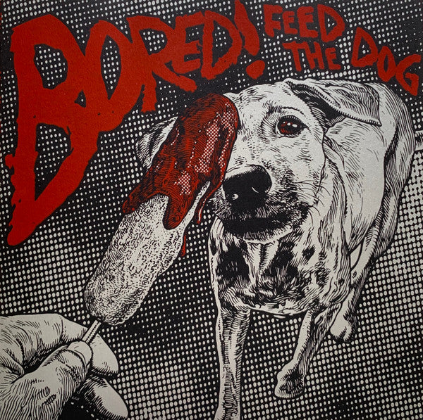 BORED - FEED THE DOG : YELLOW/RED VINYL - LP