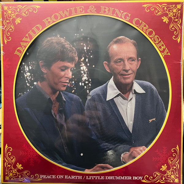 BOWIE, DAVID / BING CROSBY - PEACE ON EARTH : PICTURE DISC - LP