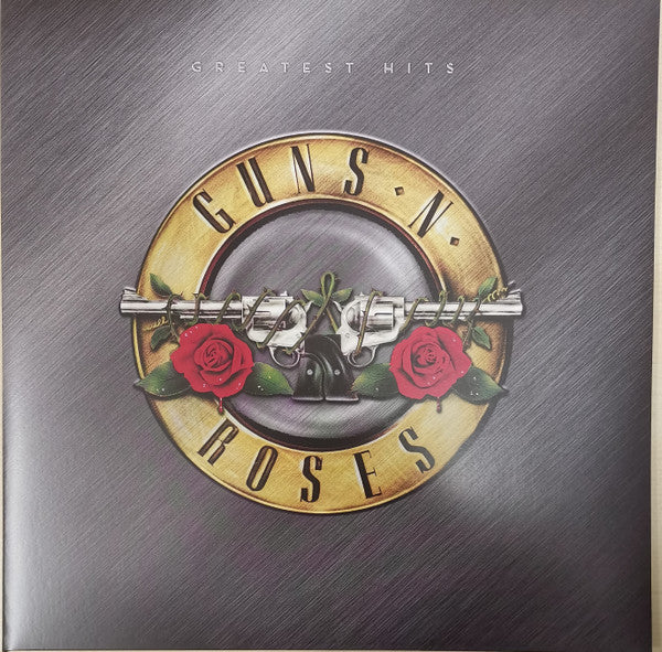 GUNS N' ROSES - GREATEST HITS : 2LP RED & BLACK SPLATTER - LP