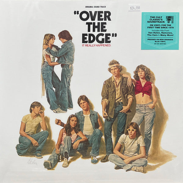 OVER THE EDGE - SOUNDTRACK : NEW GRANADA BLUE VINYL - LP