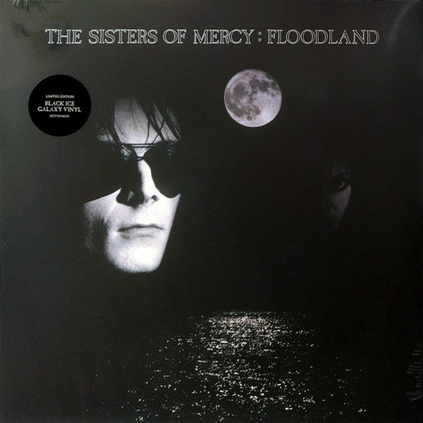SISTERS OF MERCY - FLOODLAND : BLACK ICE GALAXY VINYL - LP