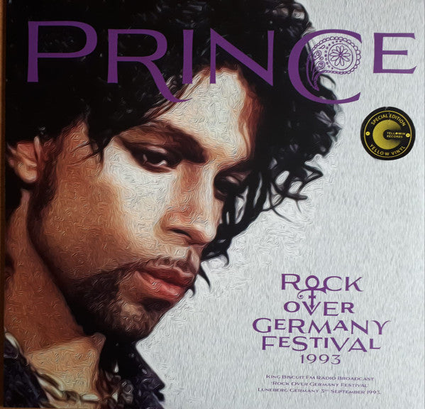 PRINCE - ROCK OVER GERMANY FESTIVAL 1993 : YELLOW - LP