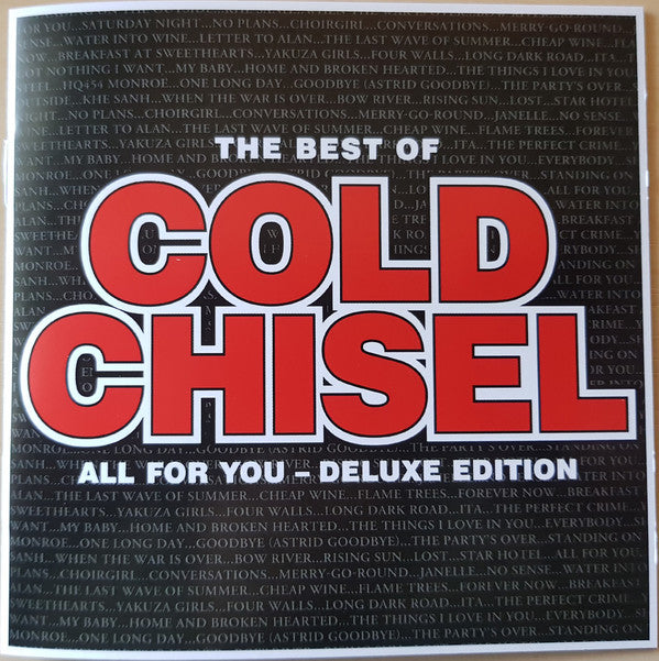 COLD CHISEL - BEST OF : ALL FOR YOU : 2CD DELUXE - CD