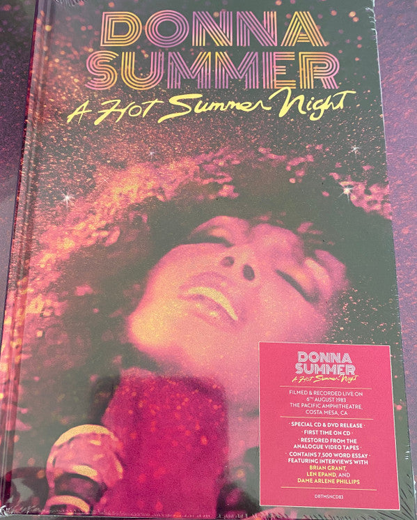 SUMMER, DONNA - HOT SUMMER NIGHT : DVD + CD BOOKPACK SET - DVD