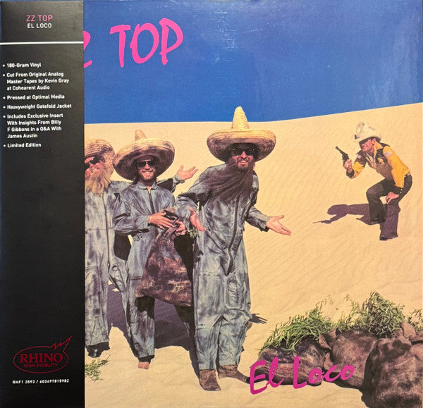 ZZ TOP - EL LOCO : RHINO HIGH FIDELITY RANGE - LP
