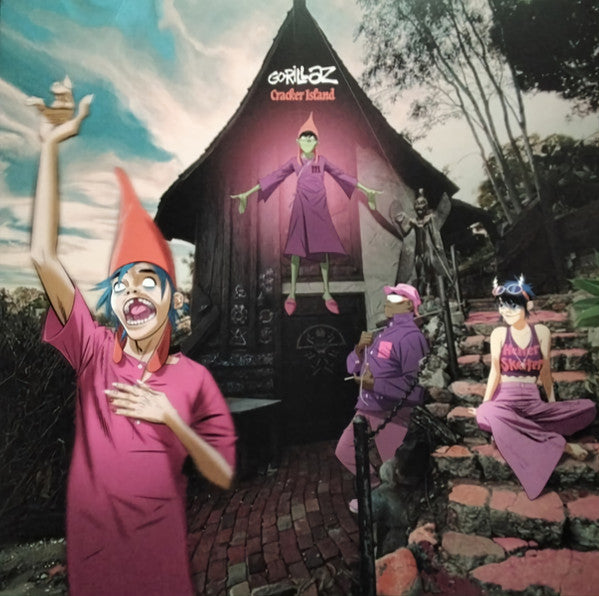 GORILLAZ - CRACKER ISLAND : BLACK VINYL - LP
