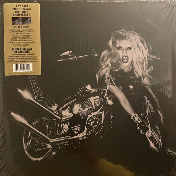 LADY GAGA - BORN THIS WAY + 6: 3LP 10TH ANNIVERSARY - LP