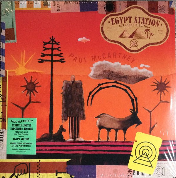 MCCARTNEY, PAUL - EGYPT STATION EXPLORER'S EDITION : 3LP - LP