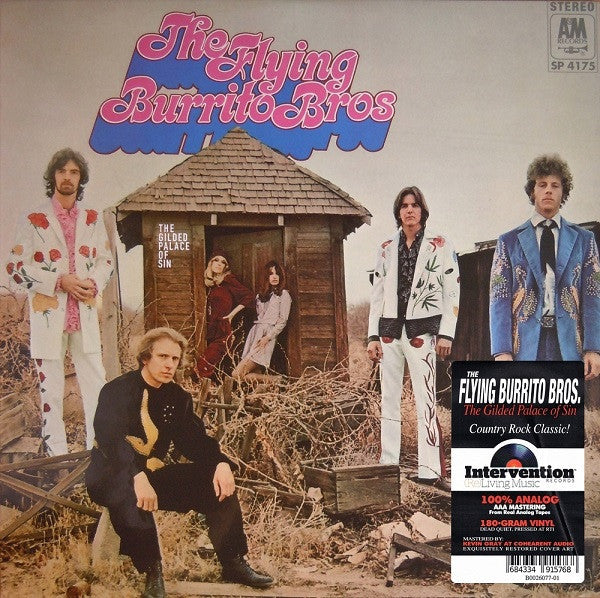 FLYING BURRITO BROTHERS - GILDED PALACE OF SIN : HQ AUDIOPHILE EDI - LP