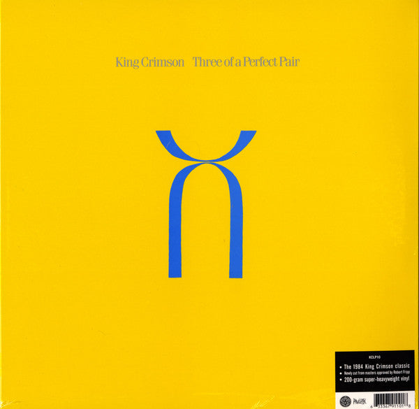 KING CRIMSON - THREE OF A PERFECT PAIR : 200 GRAM REMAS - LP