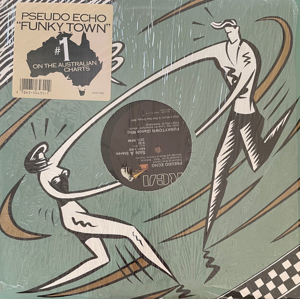 PSEUDO ECHO - FUNKY TOWN (US 3 TRACK 12") - 12