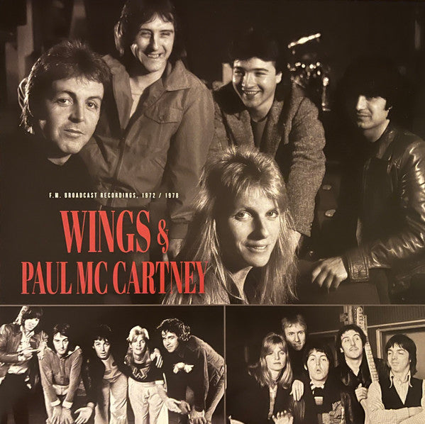 MCCARTNEY, PAUL & WINGS - RADIO BROADCAST: CLEAR VINYL - LP