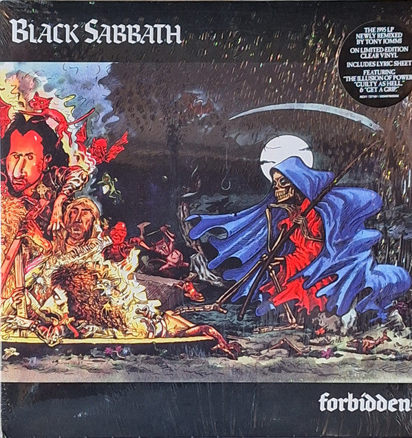 BLACK SABBATH - FORBIDDEN : ULTRA-CLEAR VINYL - LP
