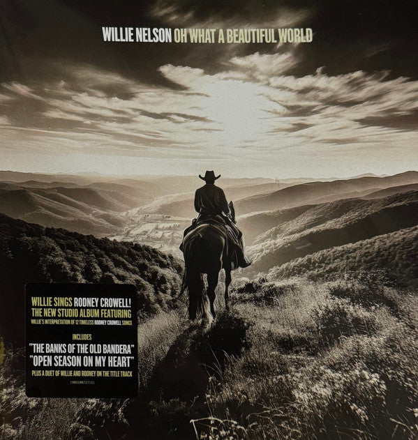 NELSON, WILLIE - OH WHAT A BEAUTIFUL WORLD - LP