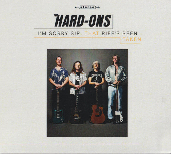 HARD-ONS - I'M SORRY SIR THAT RIFF'S BEEN TAKEN - CD