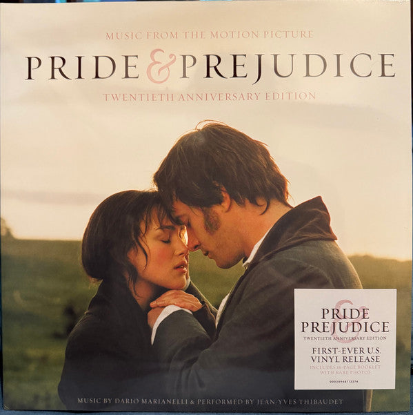 PRIDE & PREJUDICE (2005) - SOUNDTRACK W/BOOKLET - LP