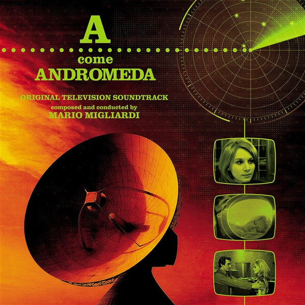 A COME ANDROMEDA - SOUNDTRACK : CLEAR ACID GREEN - LP