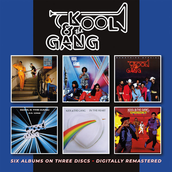KOOL & THE GANG - LADIES' NIGHT + 5 MORE ALBUMS : 3CD SET - CD