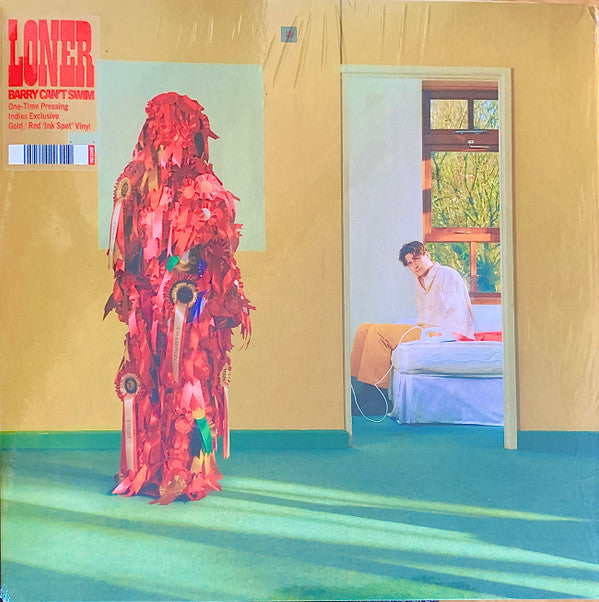 BARRY CAN'T SWIM - LONER : GOLD & RED INK SPOT VINYL - LP